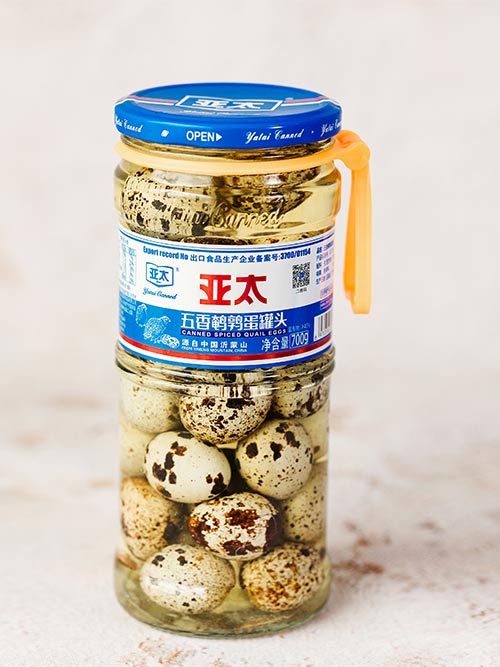 亚太五香鹌鹑蛋罐头